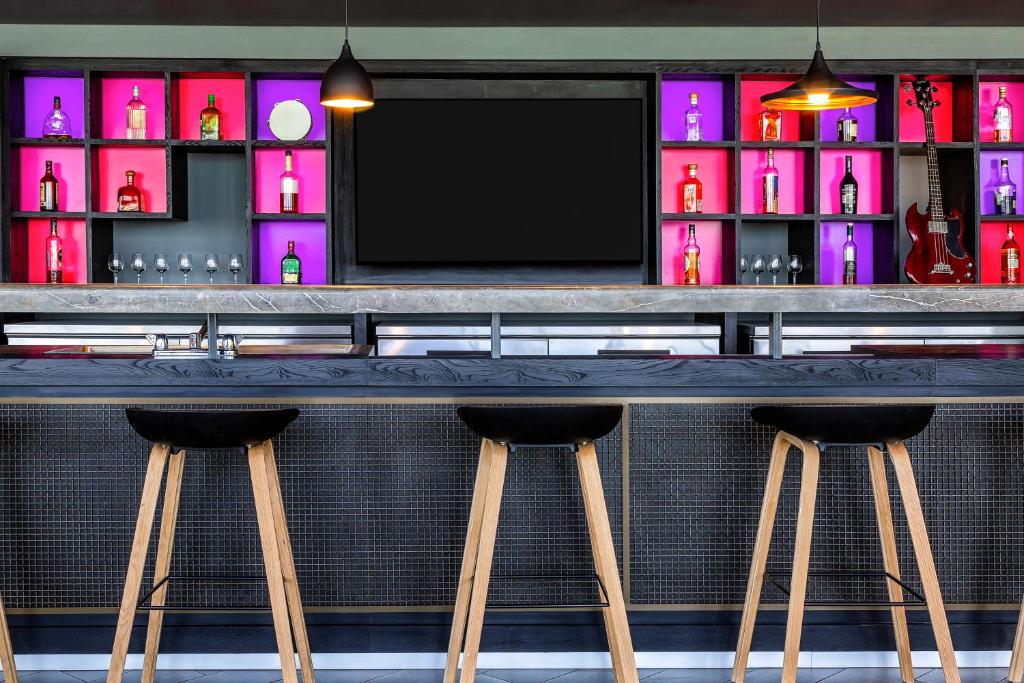 Lounge nebo bar v ubytování Ibis Styles Merida Galerias
