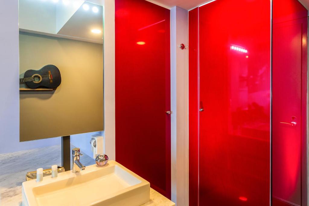 Koupelna v ubytování Ibis Styles Merida Galerias