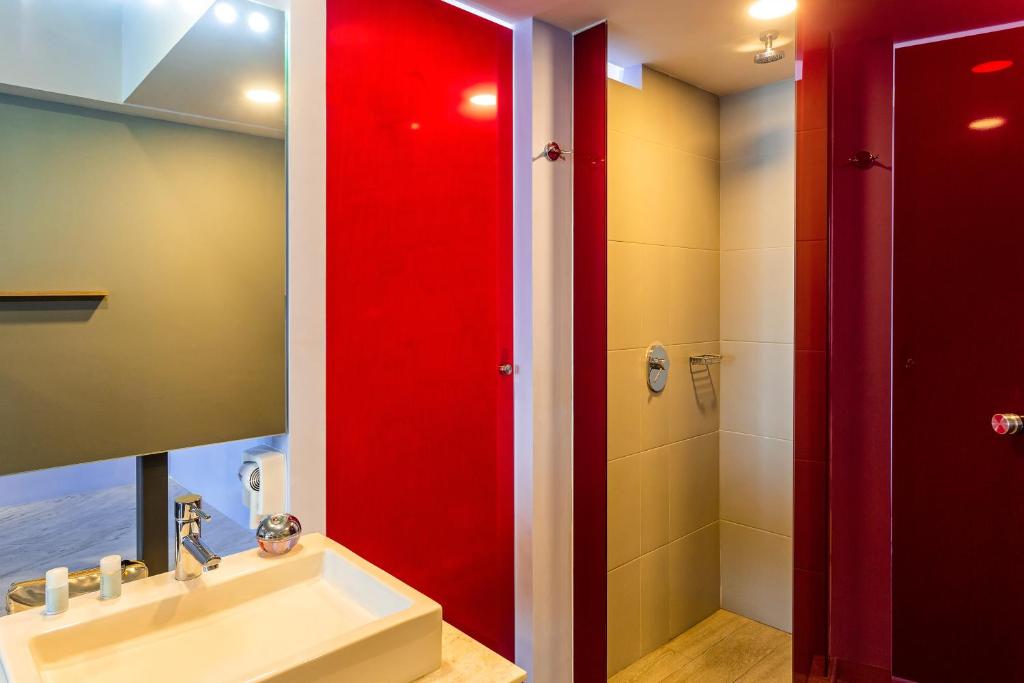 Koupelna v ubytování Ibis Styles Merida Galerias