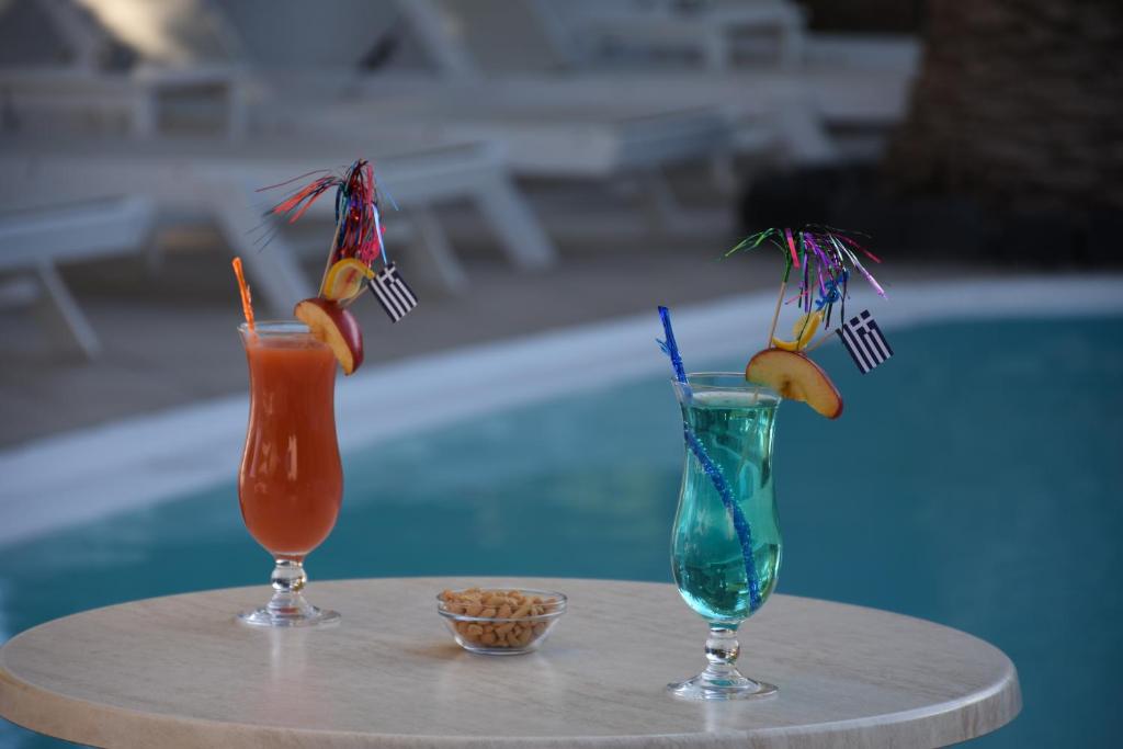 Nápoje v ubytování Arion Bay Hotel Santorini