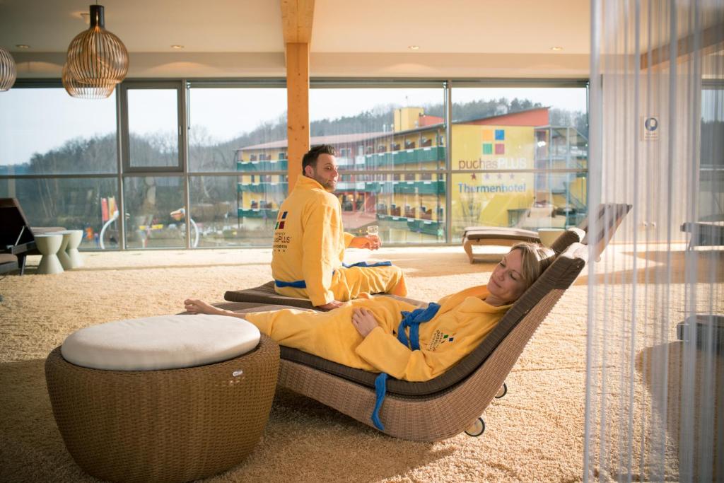 Posezení v ubytování Thermenhotel PuchasPLUS Stegersbach