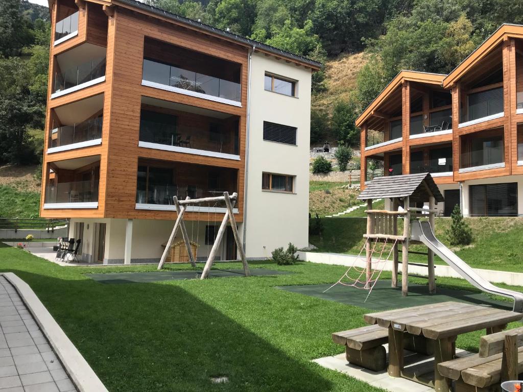 Herní místnost nebo prostor pro děti v ubytování Bergquell Haus A