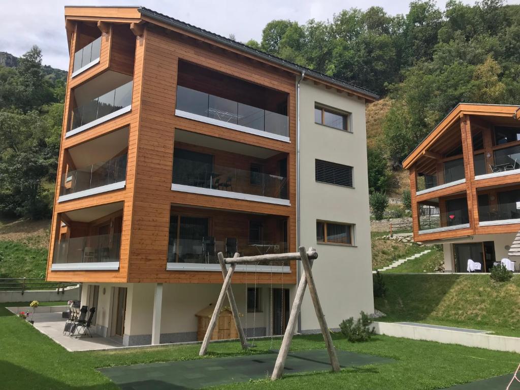 Budova, kde se apartmán nachází