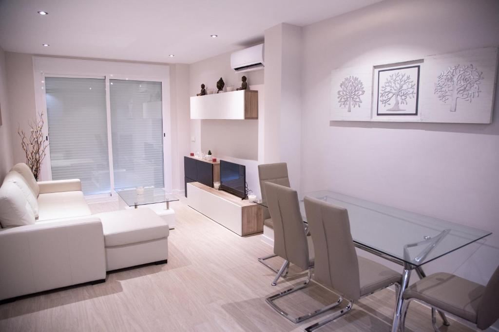 Posedenie v ubytovaní Apartamento BellaVista