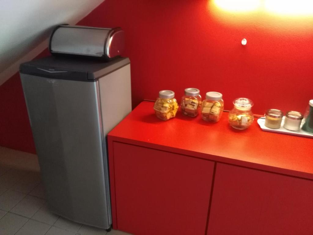 Kuchyň nebo kuchyňský kout v ubytování The Verve Hotel PJ Damansara