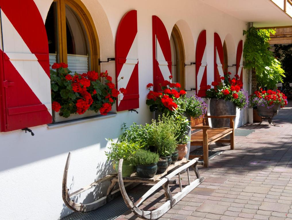 Zahrada ubytování Ferienappartements Landhof