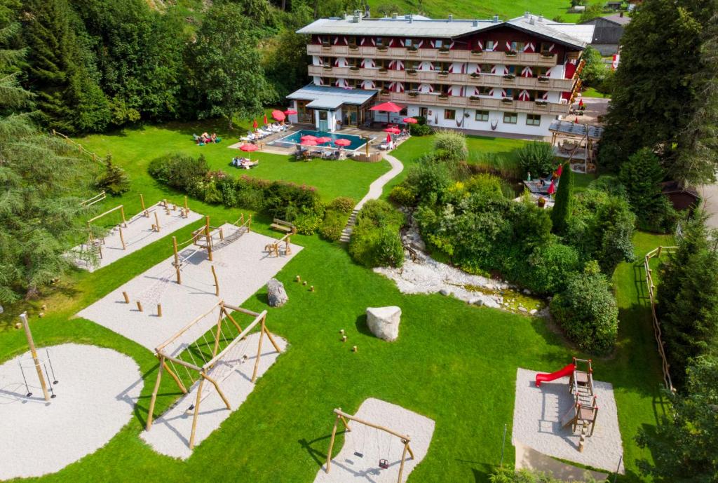 Zahrada ubytování Ferienappartements Landhof