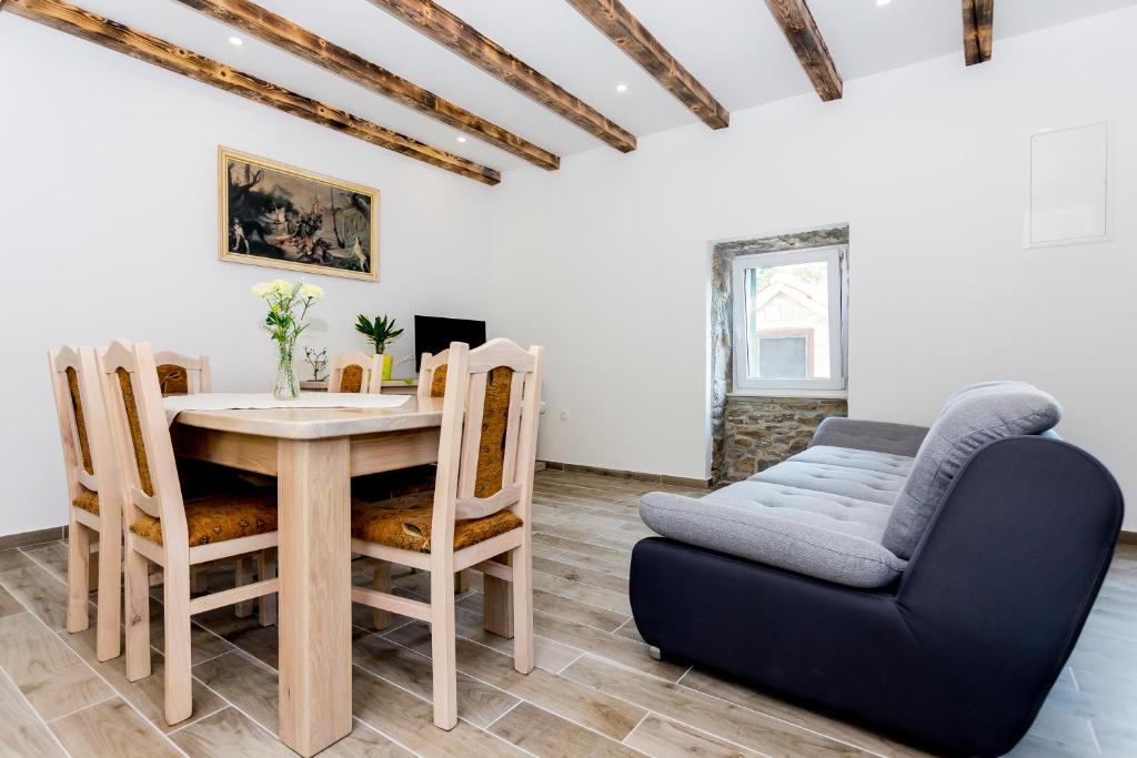 Posezení v ubytování Apartmani Rebac