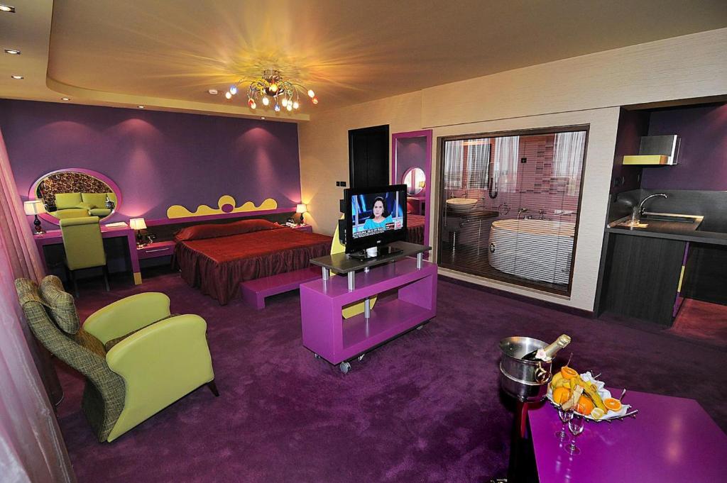 Posezení v ubytování Hotel Leipzig