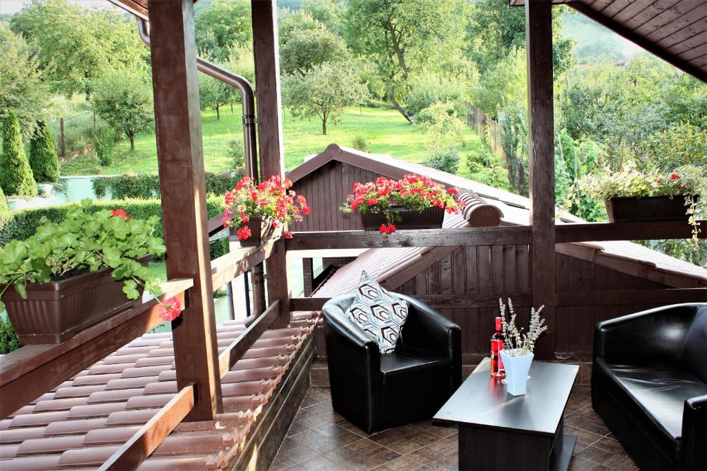 Zahrada ubytování Silva House