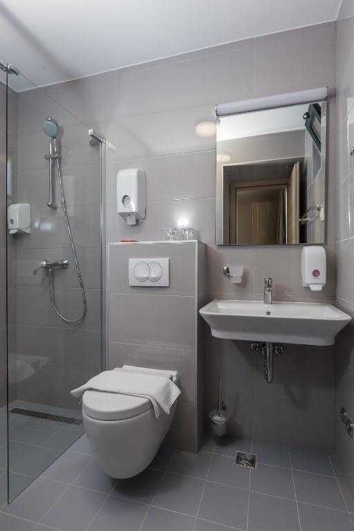 Kúpeľňa v ubytovaní Hotel Vimbula - Komolac