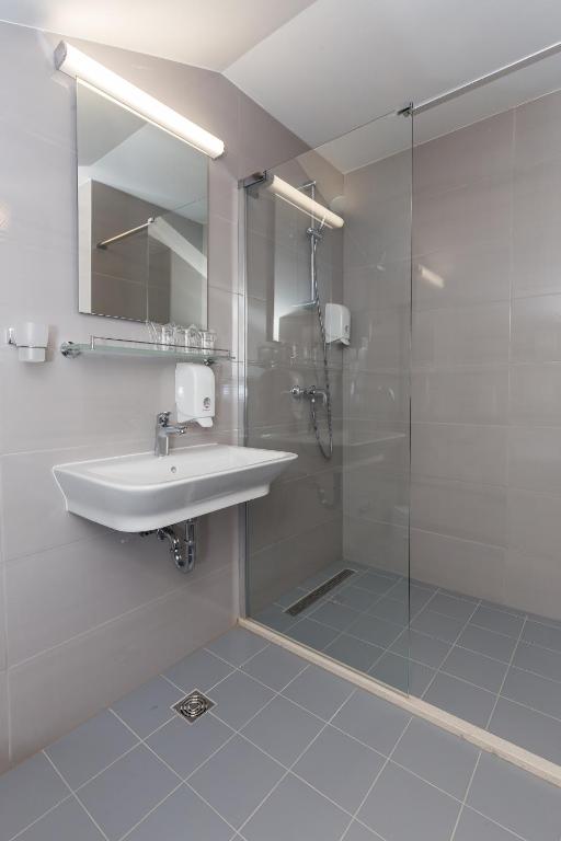 Kúpeľňa v ubytovaní Hotel Vimbula - Komolac