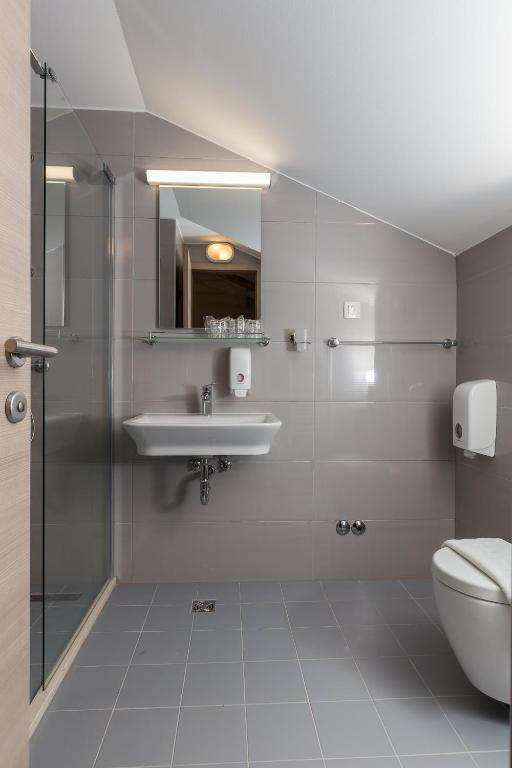 Kúpeľňa v ubytovaní Hotel Vimbula - Komolac