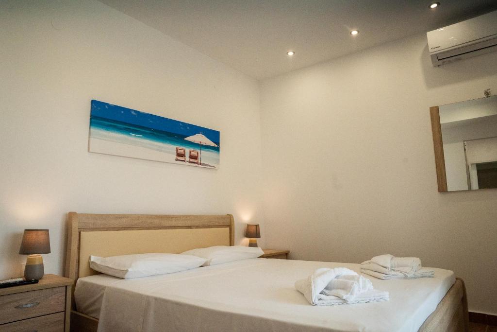 Posteľ alebo postele v izbe v ubytovaní Dream Houses