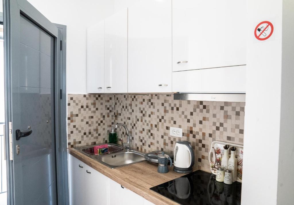 Kuchyňa alebo kuchynka v ubytovaní Dream Houses
