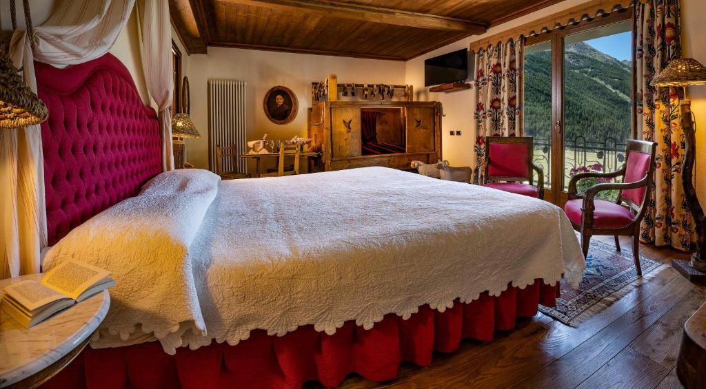 Postel nebo postele na pokoji v ubytování Bellevue Hotel & SPA