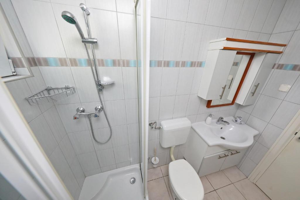 Kúpeľňa v ubytovaní Girica Apartments