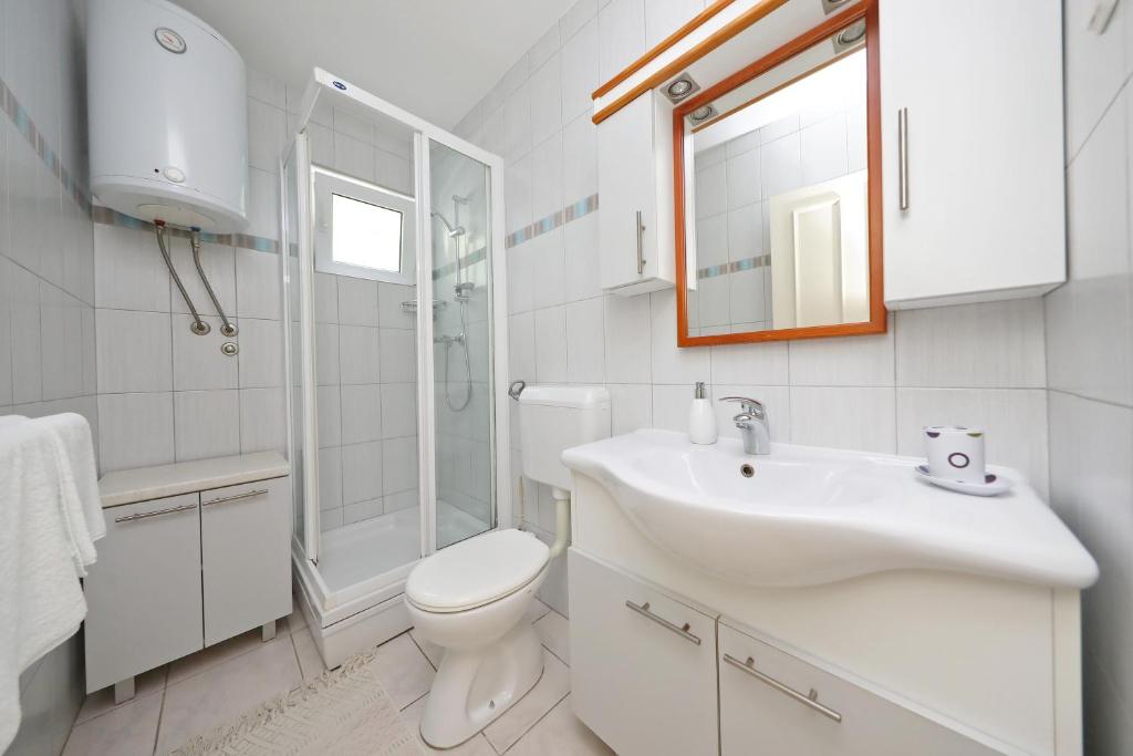 Kúpeľňa v ubytovaní Girica Apartments