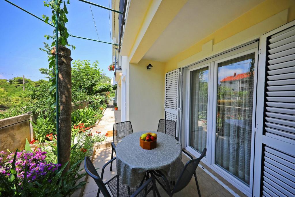 Balkón alebo terasa v ubytovaní Girica Apartments