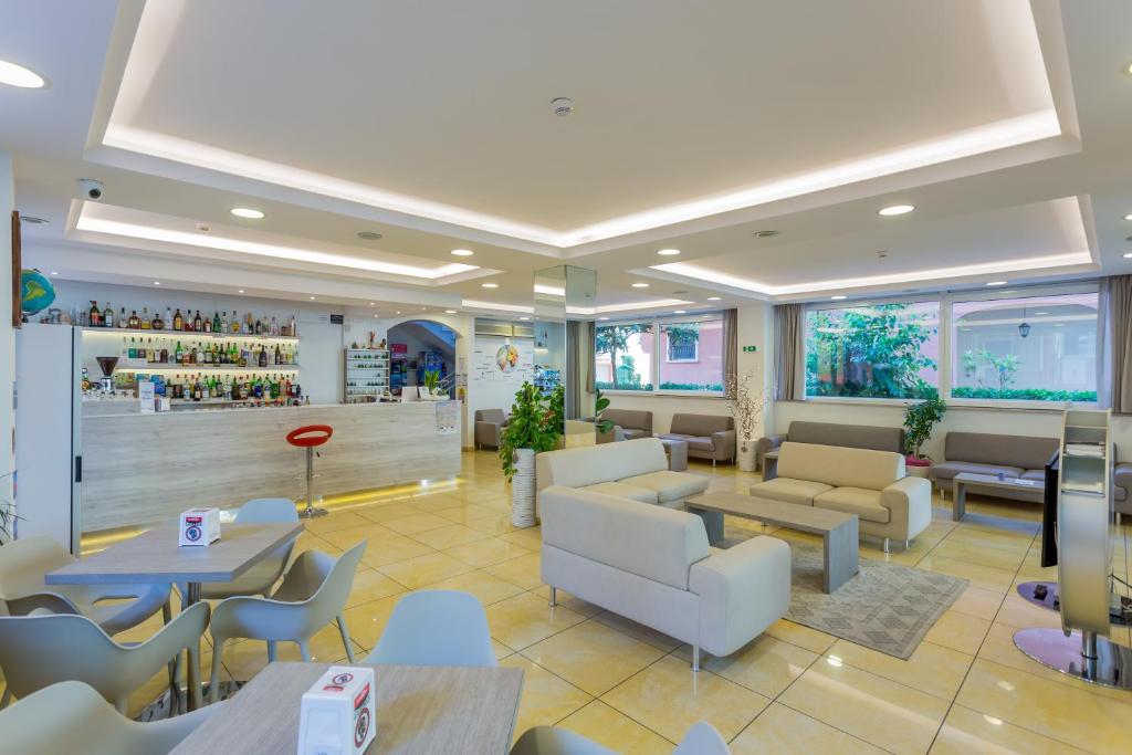 Posezení v ubytování Hotel Monica
