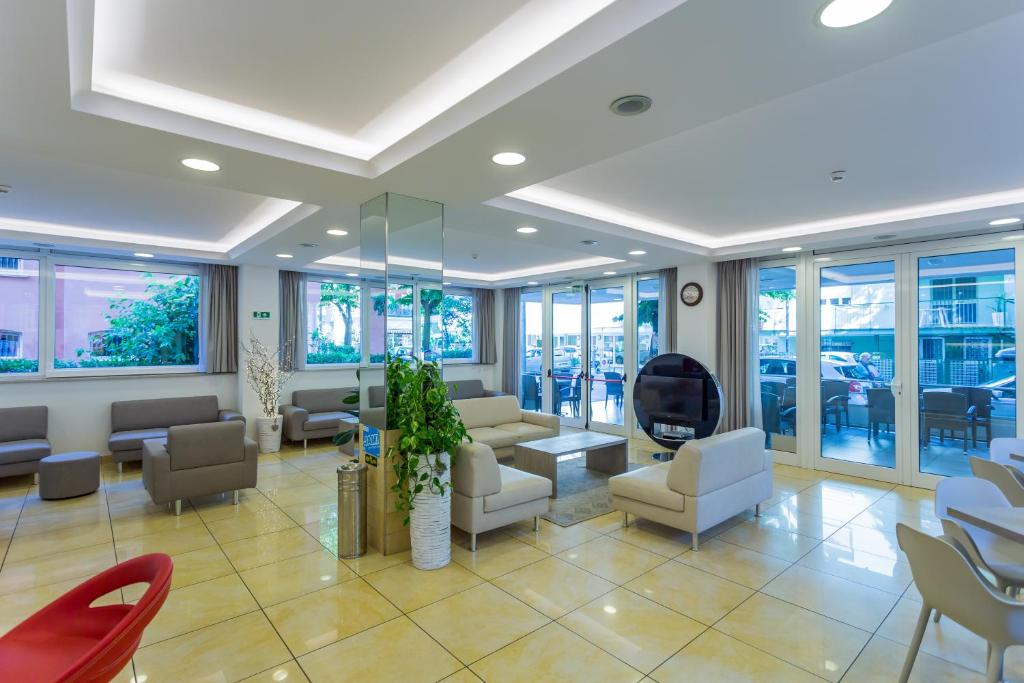 Posezení v ubytování Hotel Monica