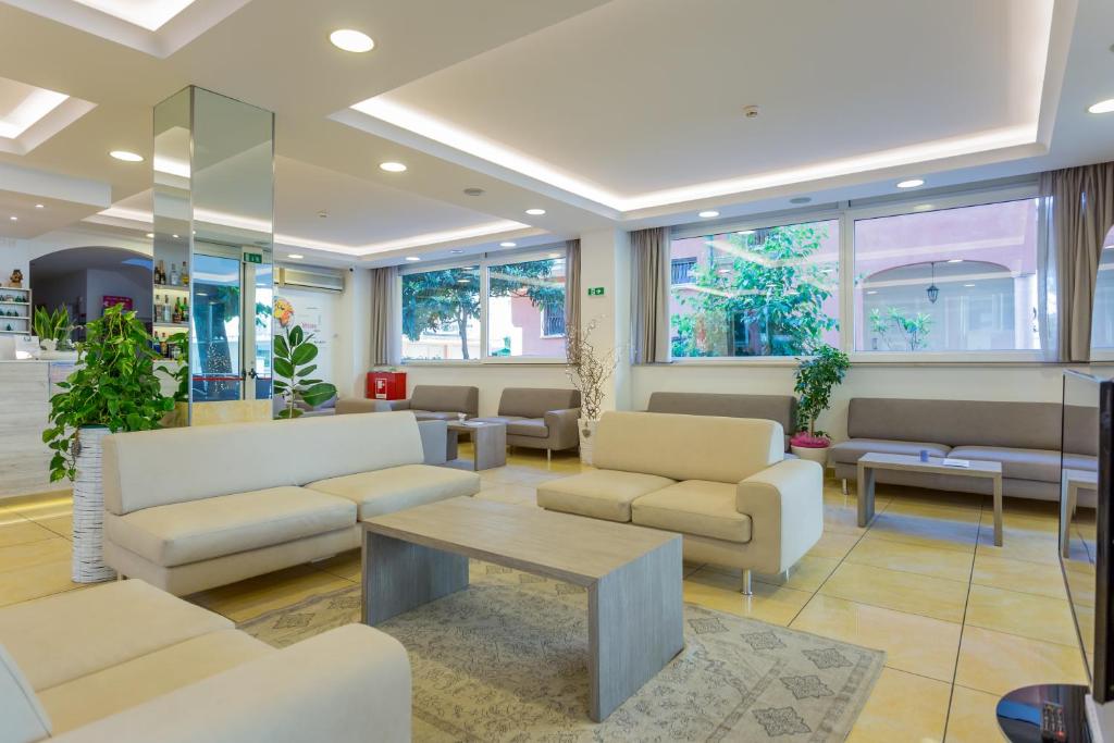 Posezení v ubytování Hotel Monica