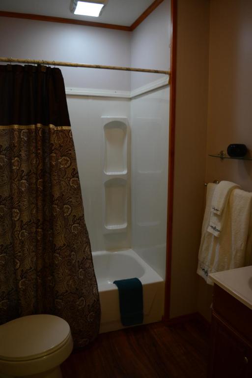 Koupelna v ubytování A Hyde Away Inn B&B