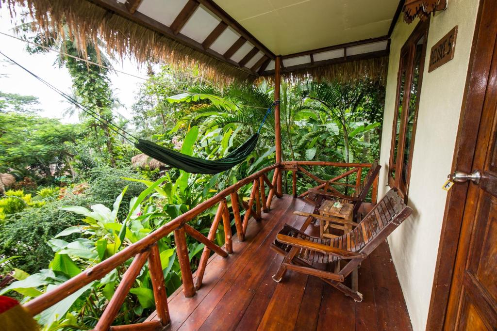 Balkón nebo terasa v ubytování Oasis Koh Chang