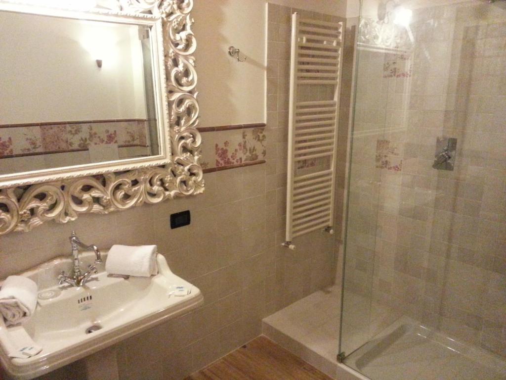 Kúpeľňa v ubytovaní Agriturismo Rio Coverino