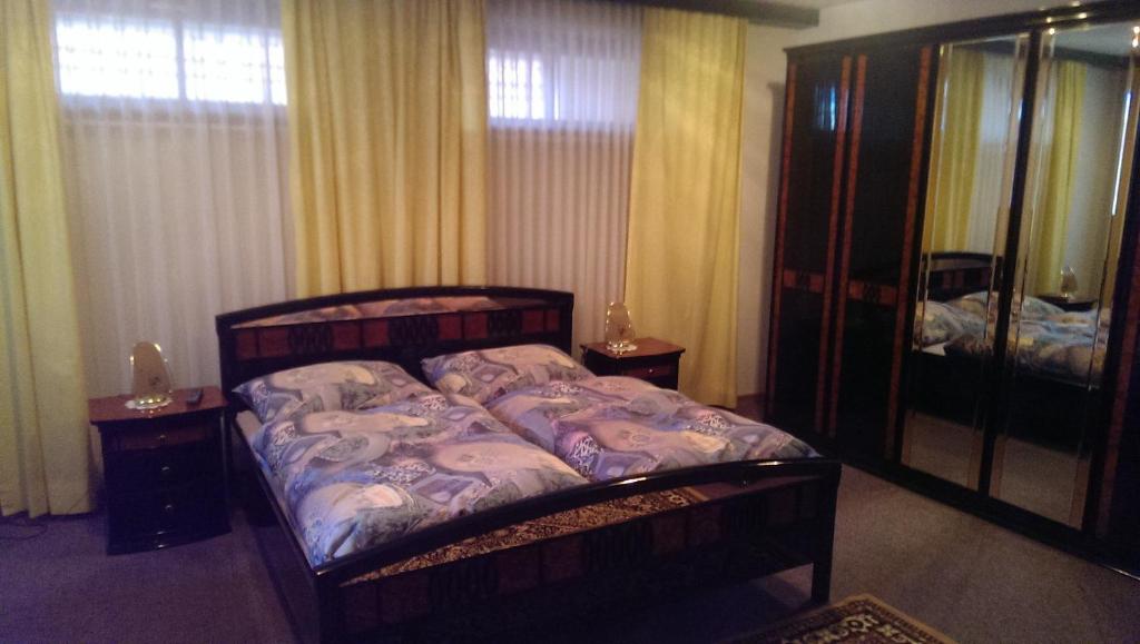 Postel nebo postele na pokoji v ubytování Hotel Seltenriegel