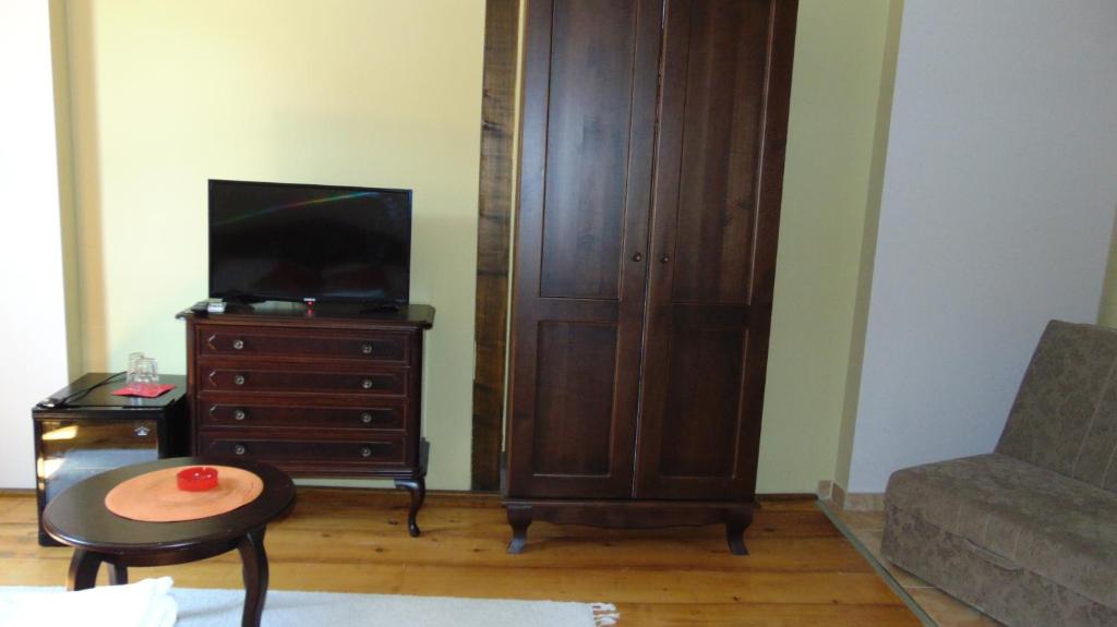 TV a/nebo společenská místnost v ubytování Rooms Milin Lagum