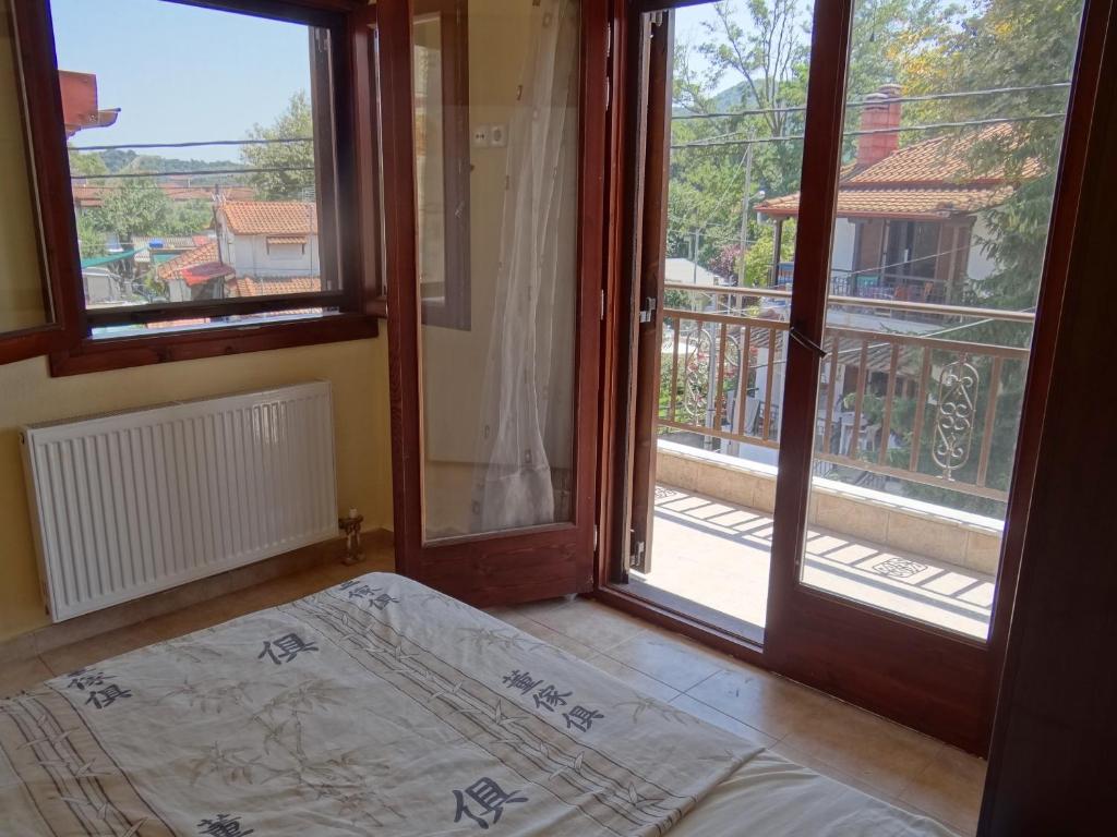Balkon lub taras w obiekcie Struma Dolinata Beach