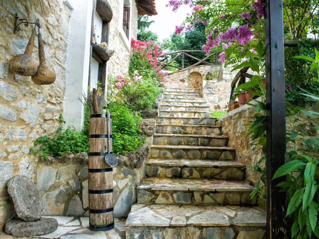 Zahrada ubytování To Archontiko Guesthouse Villa