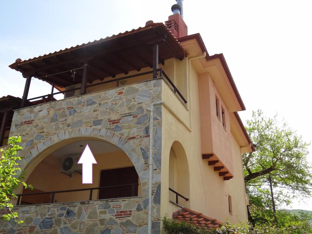 Budynek, w którym mieści się apartament
