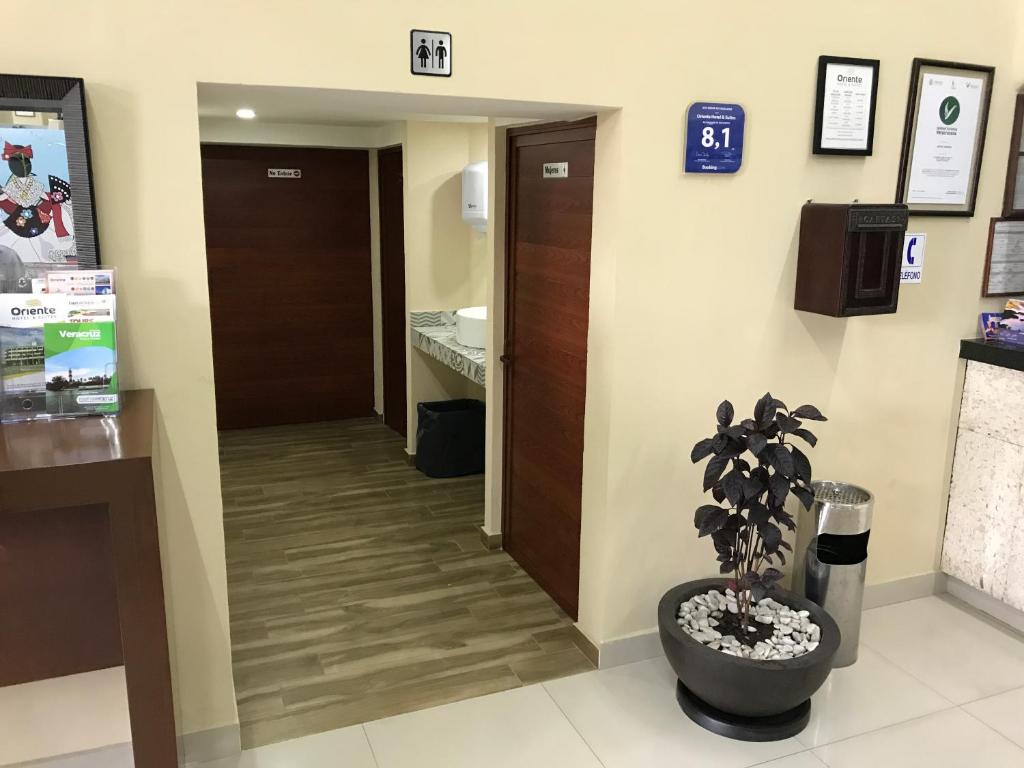 Vstupní hala nebo recepce v ubytování Hotel Oriente