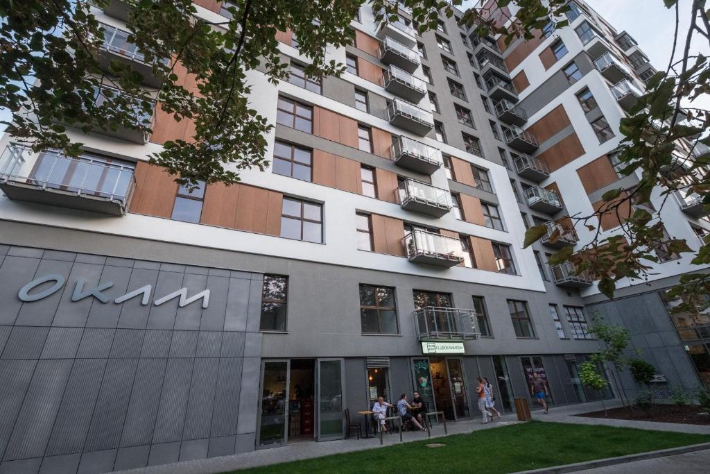 Budova, v ktorej sa apartmán nachádza