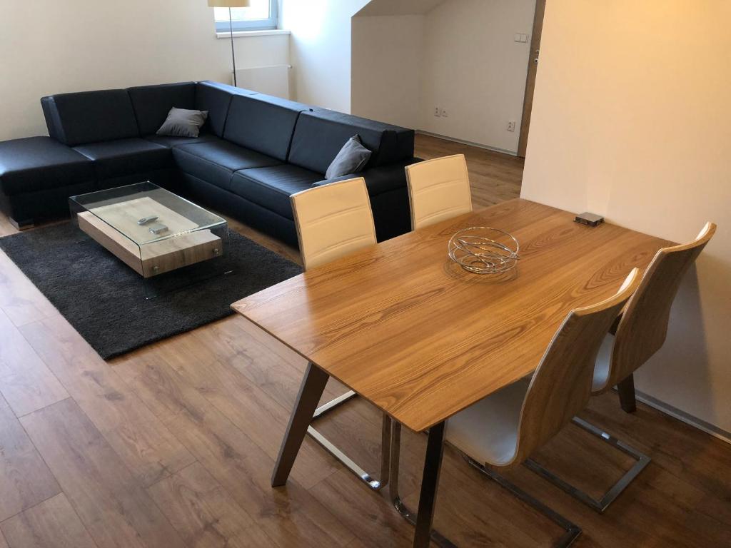 Posezení v ubytování Apartmán Jestřáb