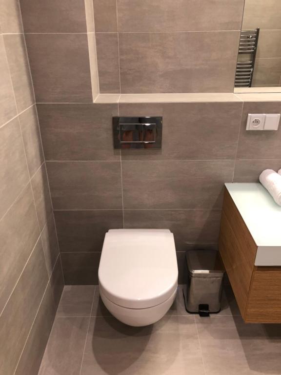 Koupelna v ubytování Apartmán Jestřáb