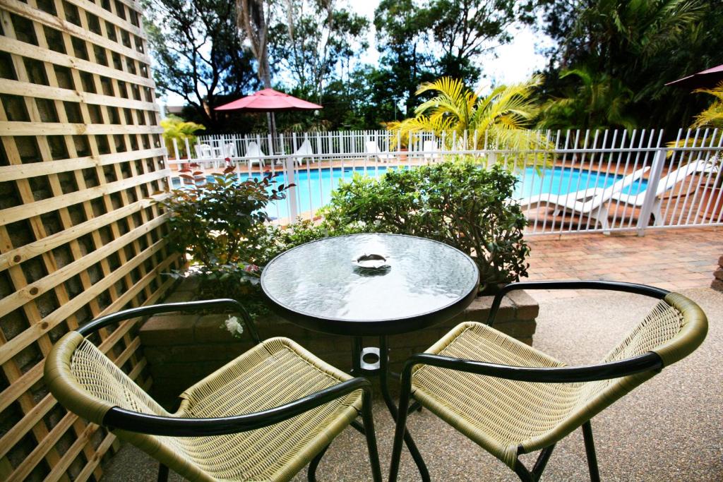 Bazén v ubytování Aquajet Motel nebo v jeho okolí
