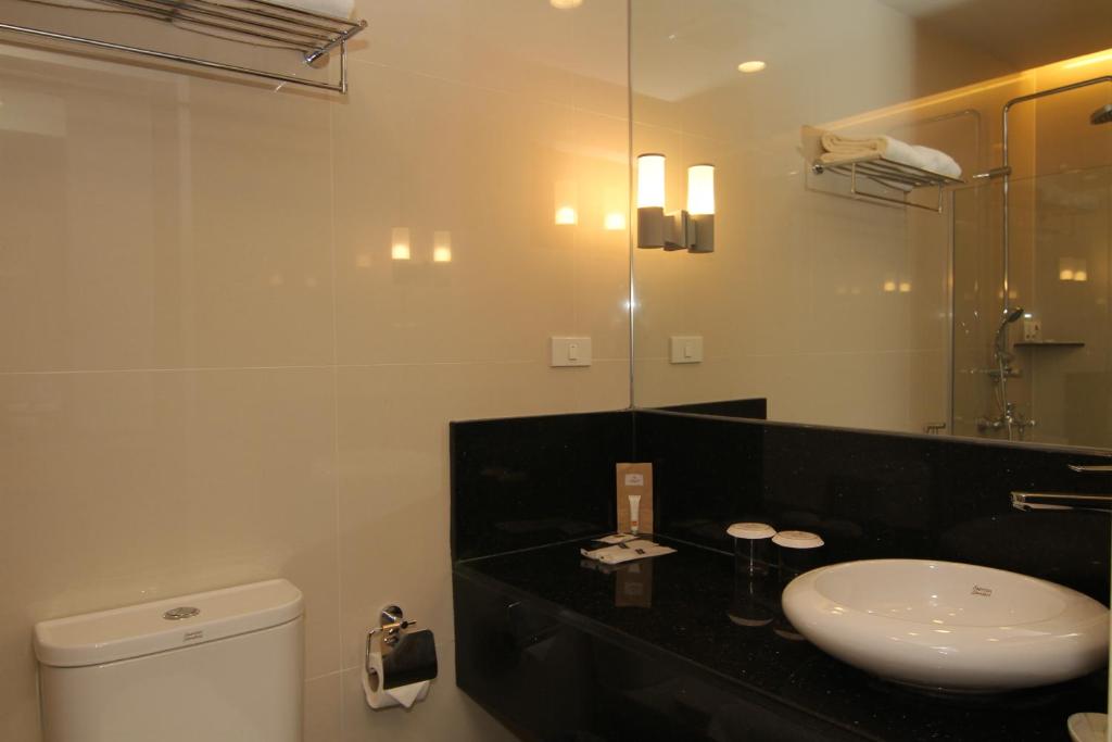 Koupelna v ubytování Cebu Hotel Plus