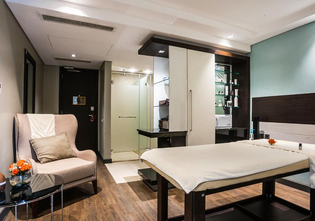 Posezení v ubytování Eka Hotel Nairobi