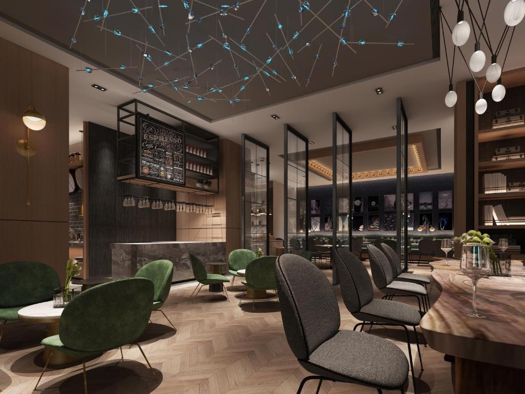 Posezení v ubytování Buddy Hotel-Free Shuttle to Canton Fair Complex during Canton Fair Period