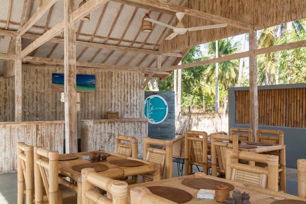 Restaurace v ubytování Gili Meno Escape - Adults Only