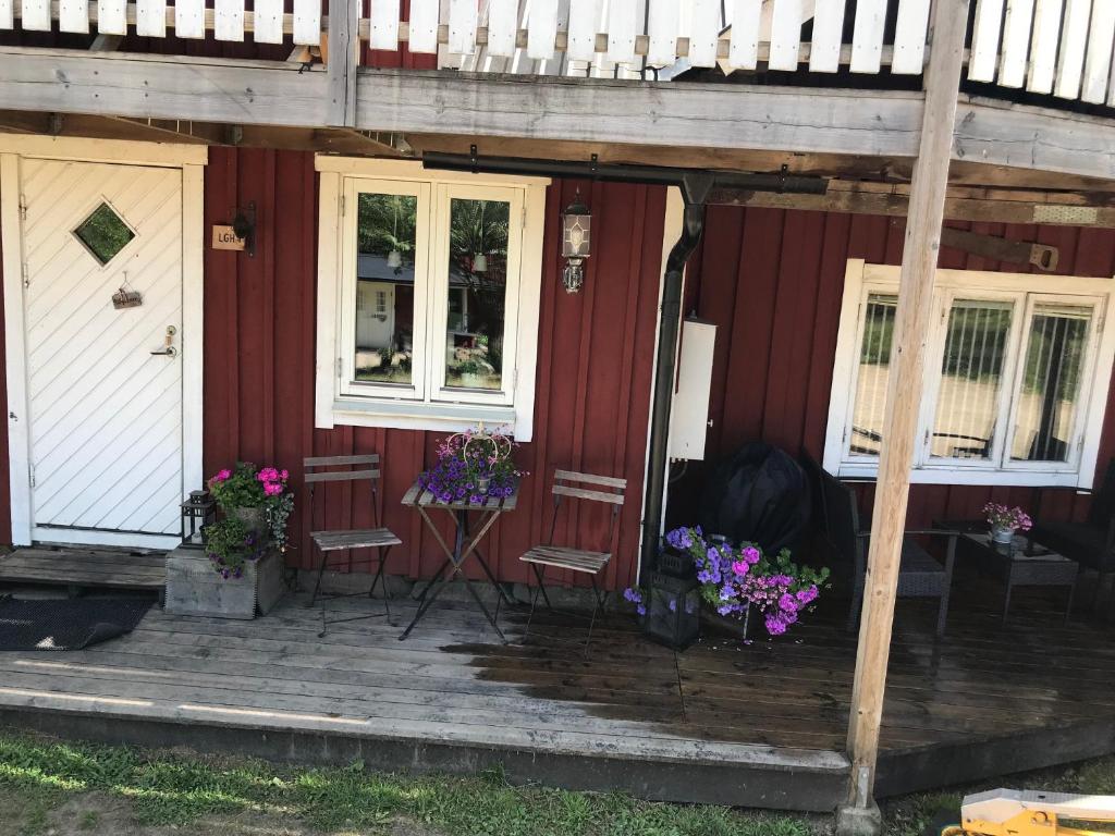 Zahrada ubytování Örnatorpet Ullared
