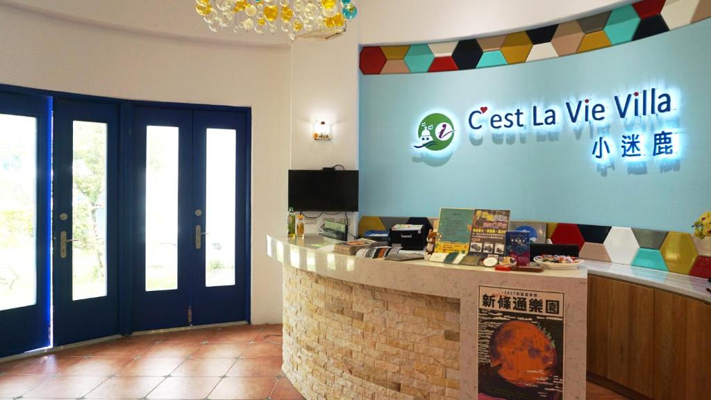 Certifikát, hodnocení, plakát nebo jiný dokument vystavený v ubytování Cest La Vie Villa