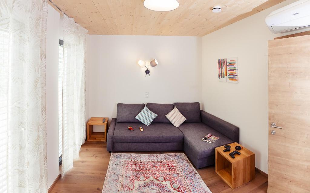 Posezení v ubytování ad vineas Gästehaus Nikolaihof-Hotel Garni