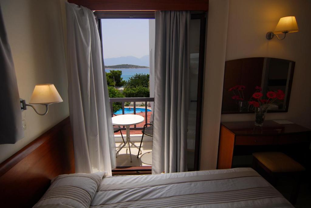 Postel nebo postele na pokoji v ubytování Lato hotel