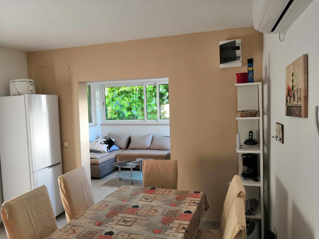 Posezení v ubytování Apartments Mira