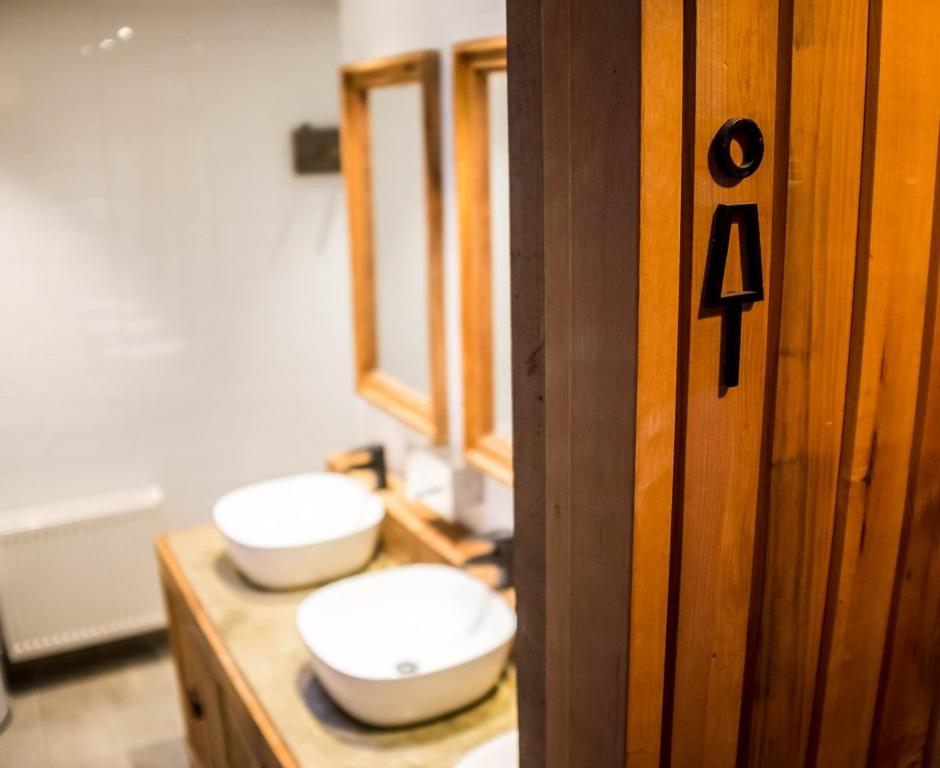 Koupelna v ubytování Hostal Boutique Factoria Patagonia