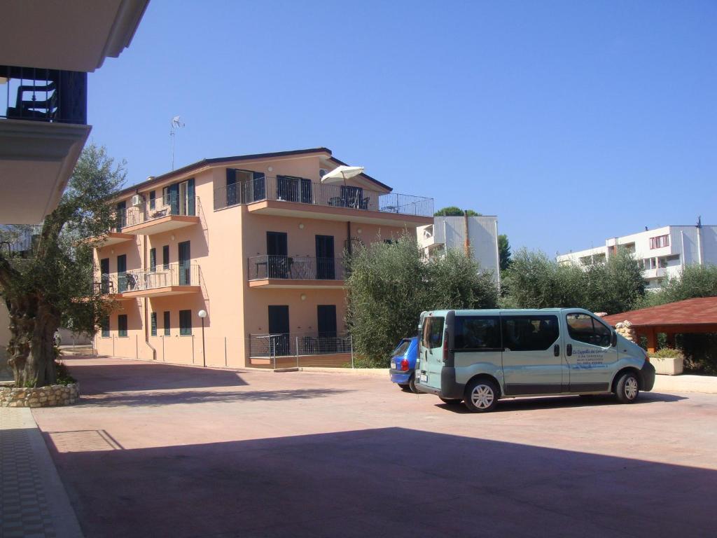 The building in which az apartmanhoteleket is located